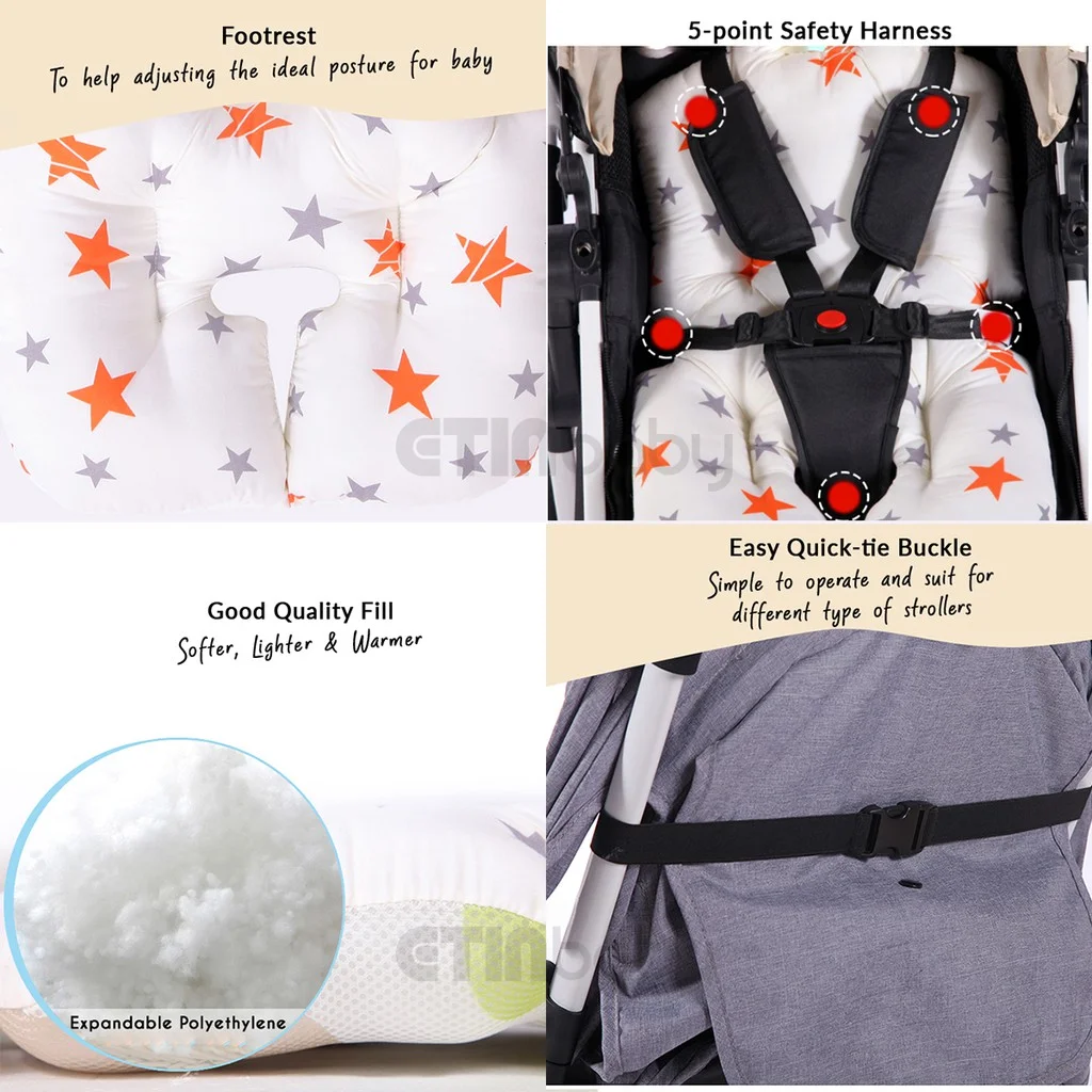 Baby Stroller Cushio