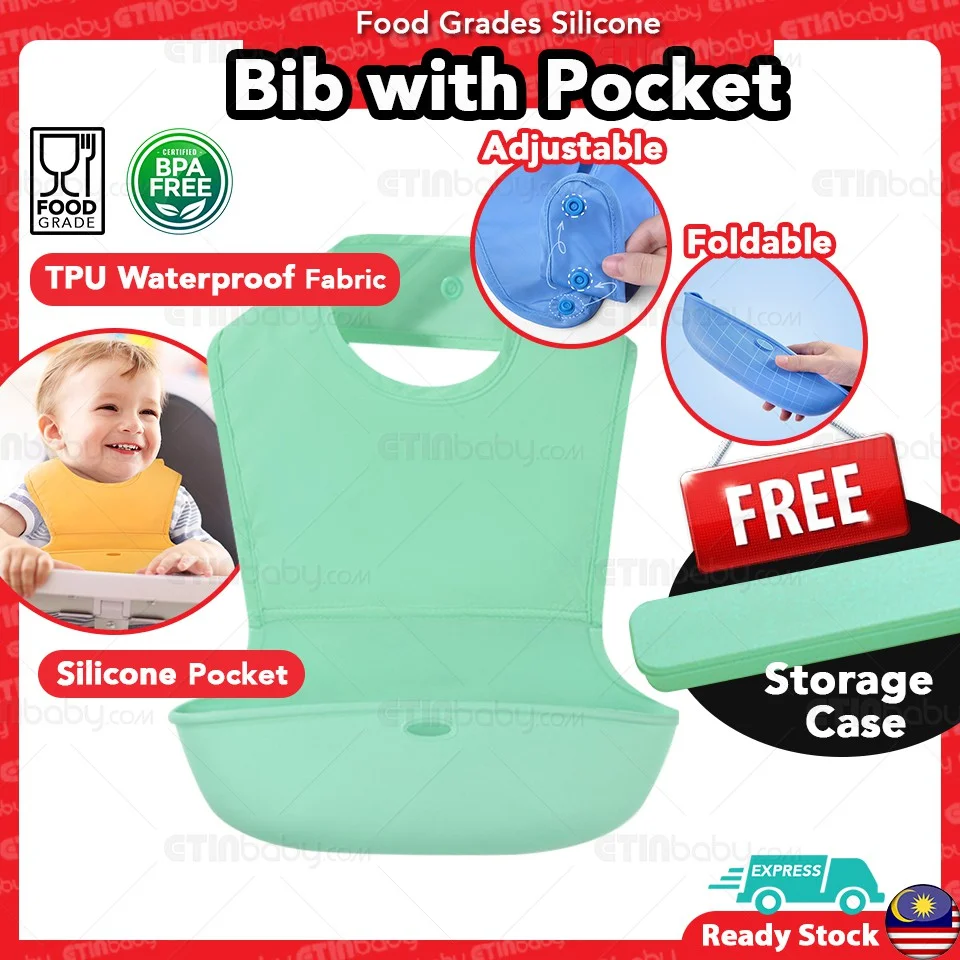 Foldable Baby Bib wi