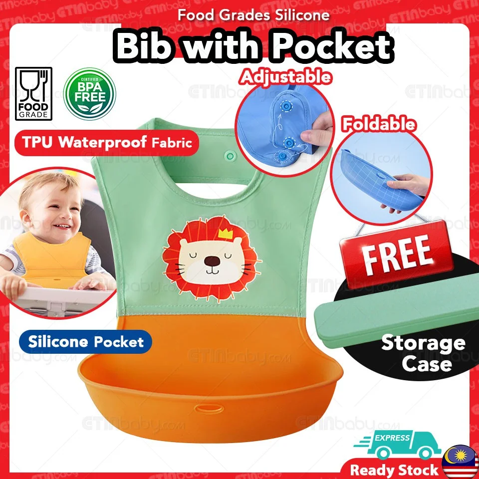 Foldable Baby Bib wi