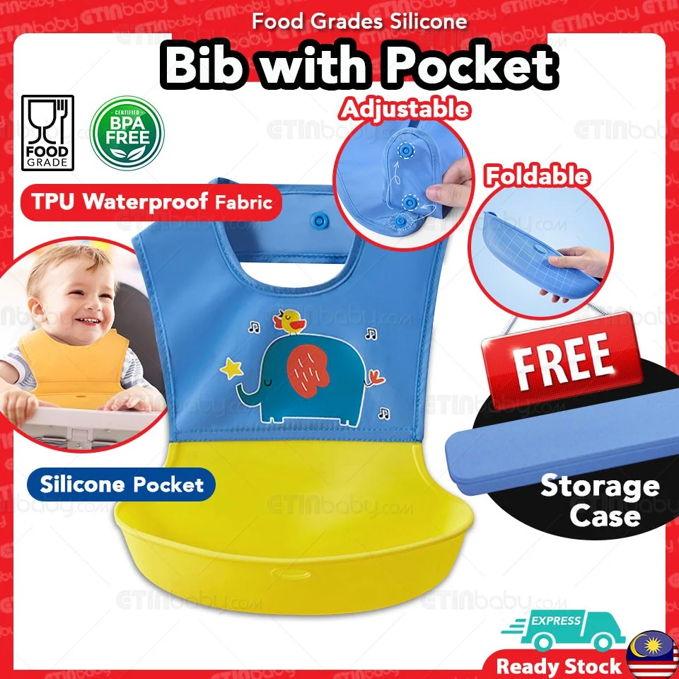 Foldable Baby Bib wi