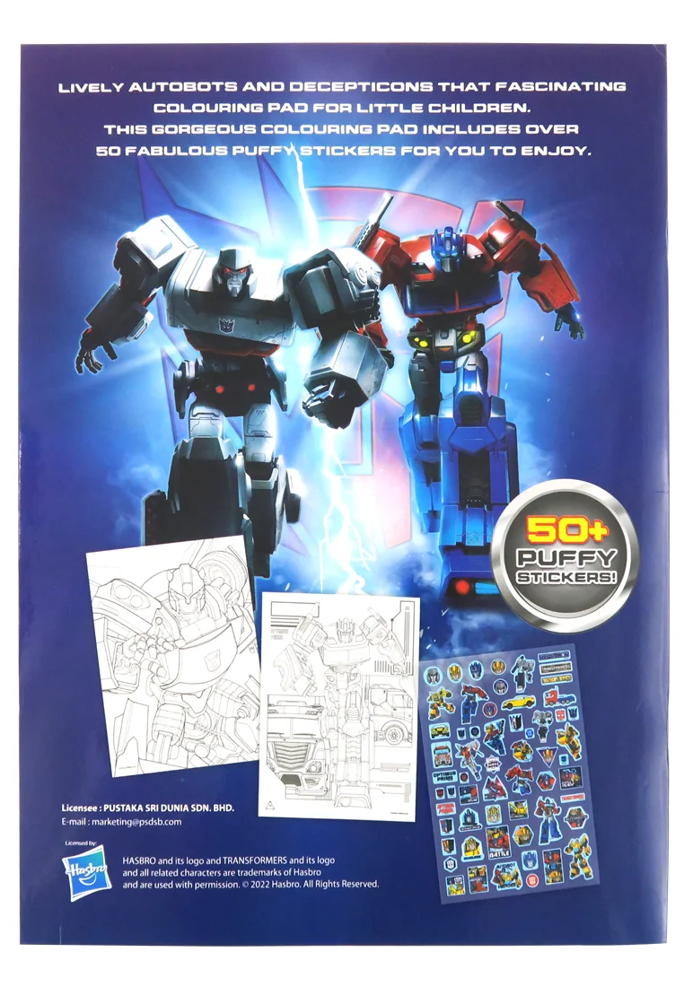 Transformers Colorin