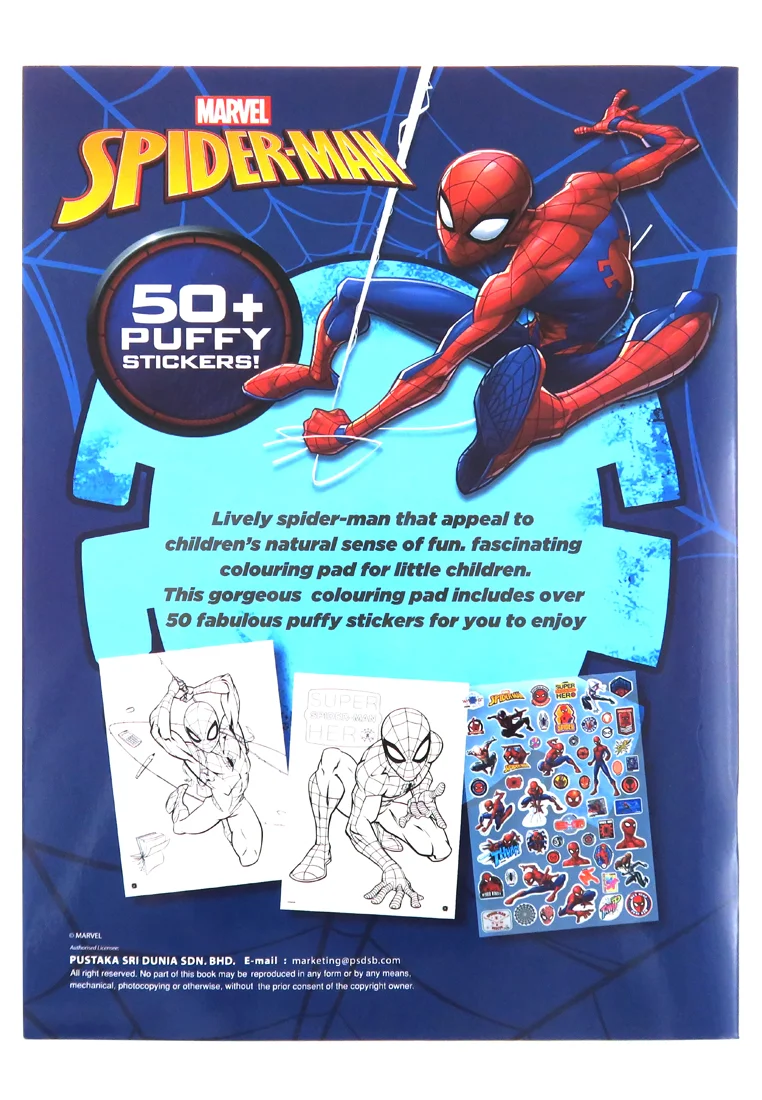 Spiderman Coloring P