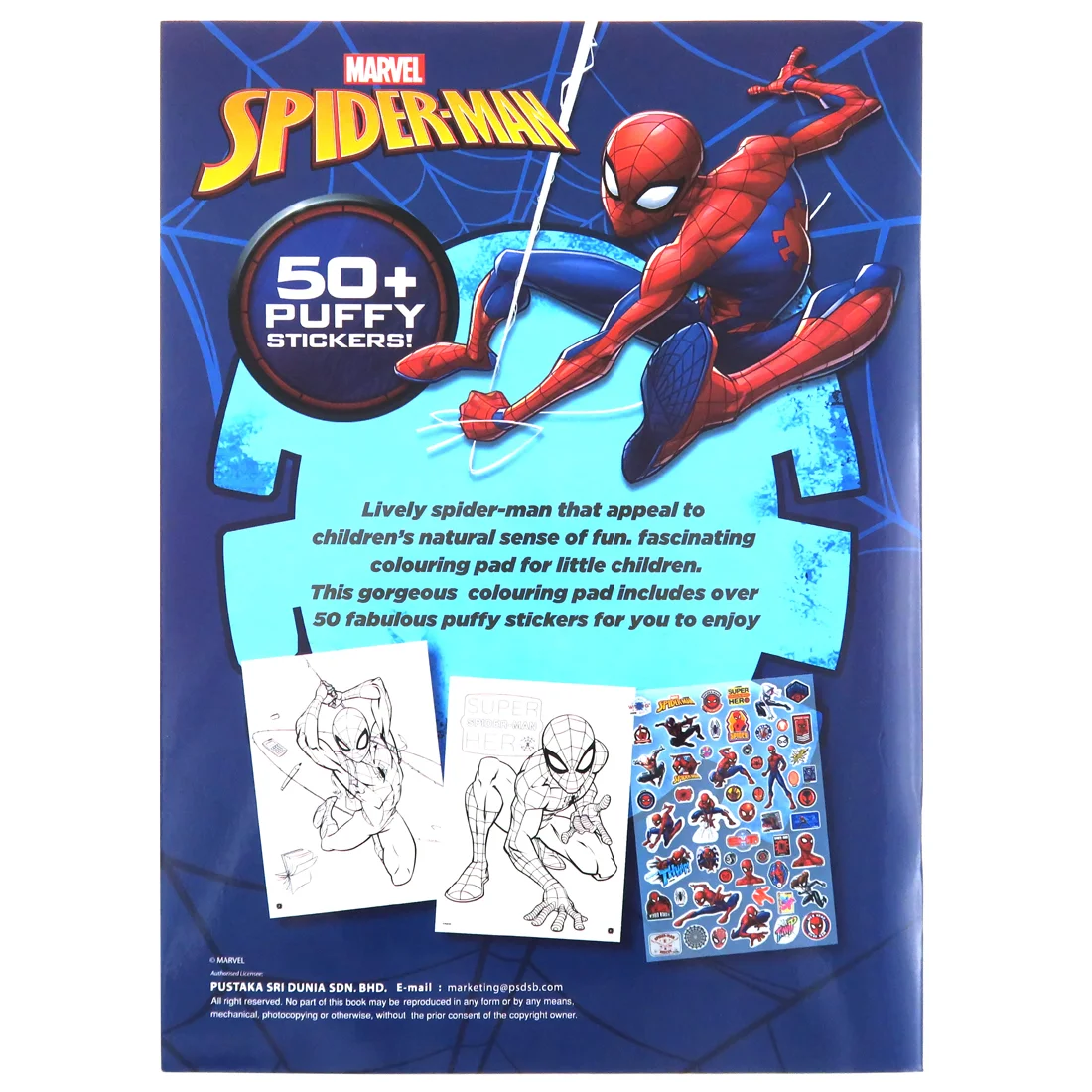 Spiderman Coloring P