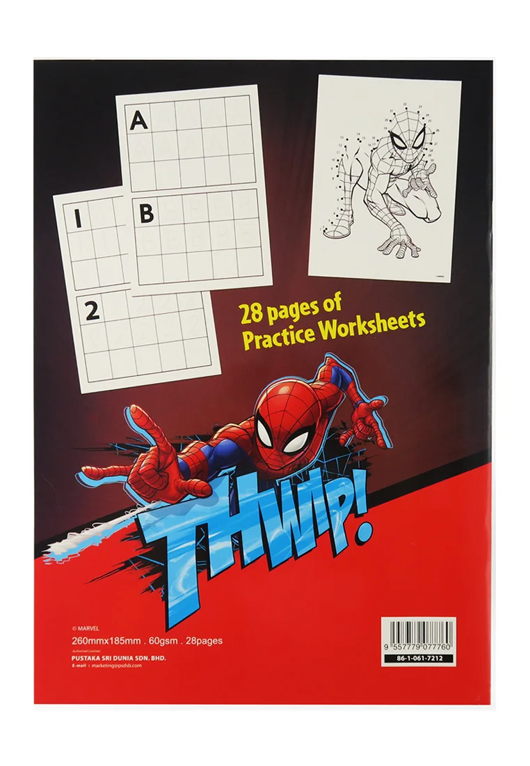 Spiderman Writing An