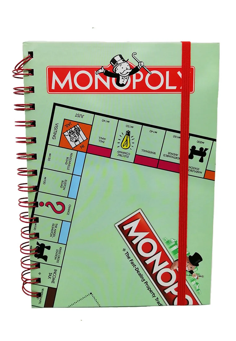 Monopoly A5 Hard Cov