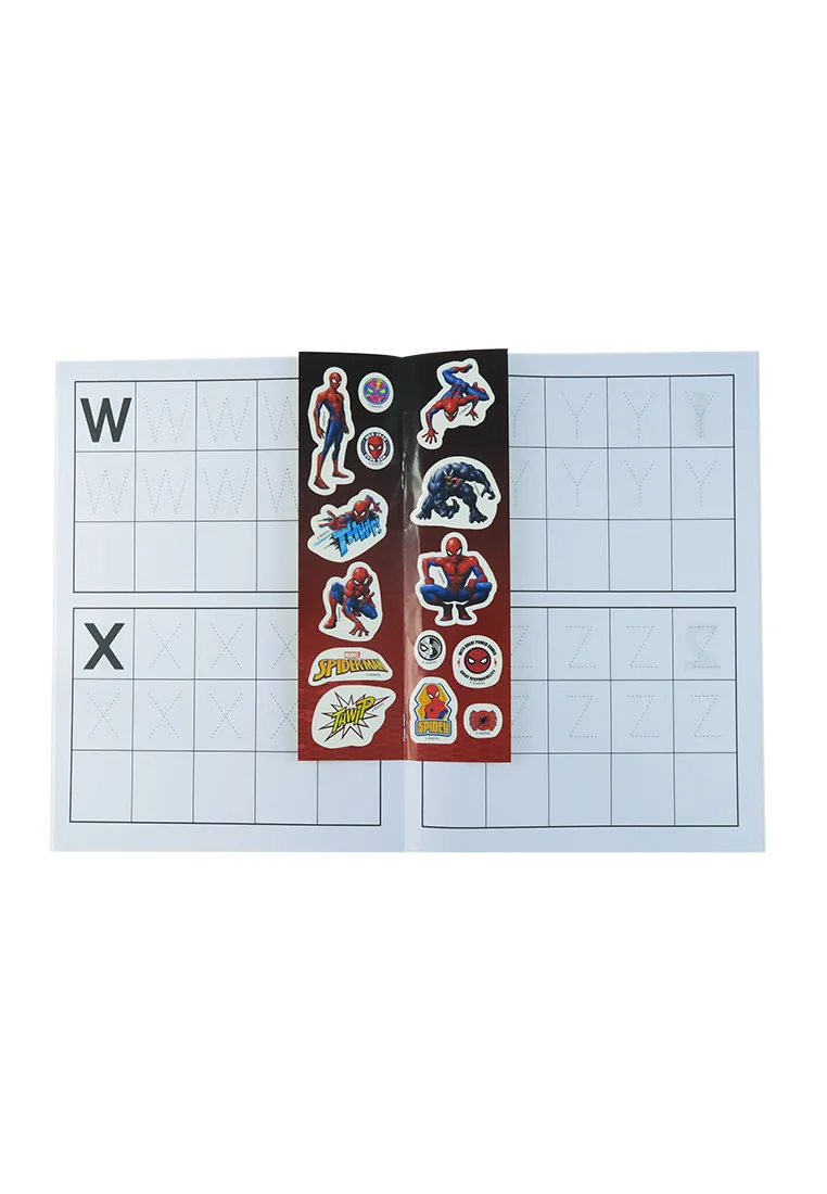 Spiderman Writing An