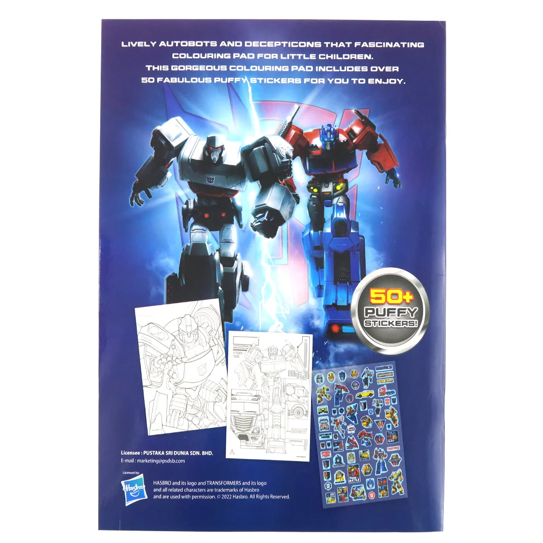 Transformers Colorin
