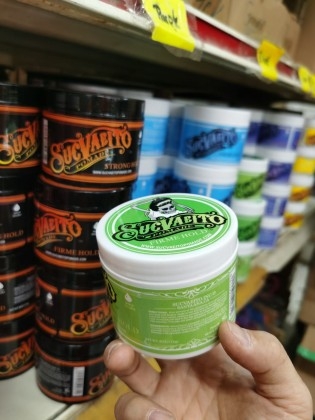 Sucvaceito Skull Head Pomade Hair Gel 120g 1pc Strong Hold Styling