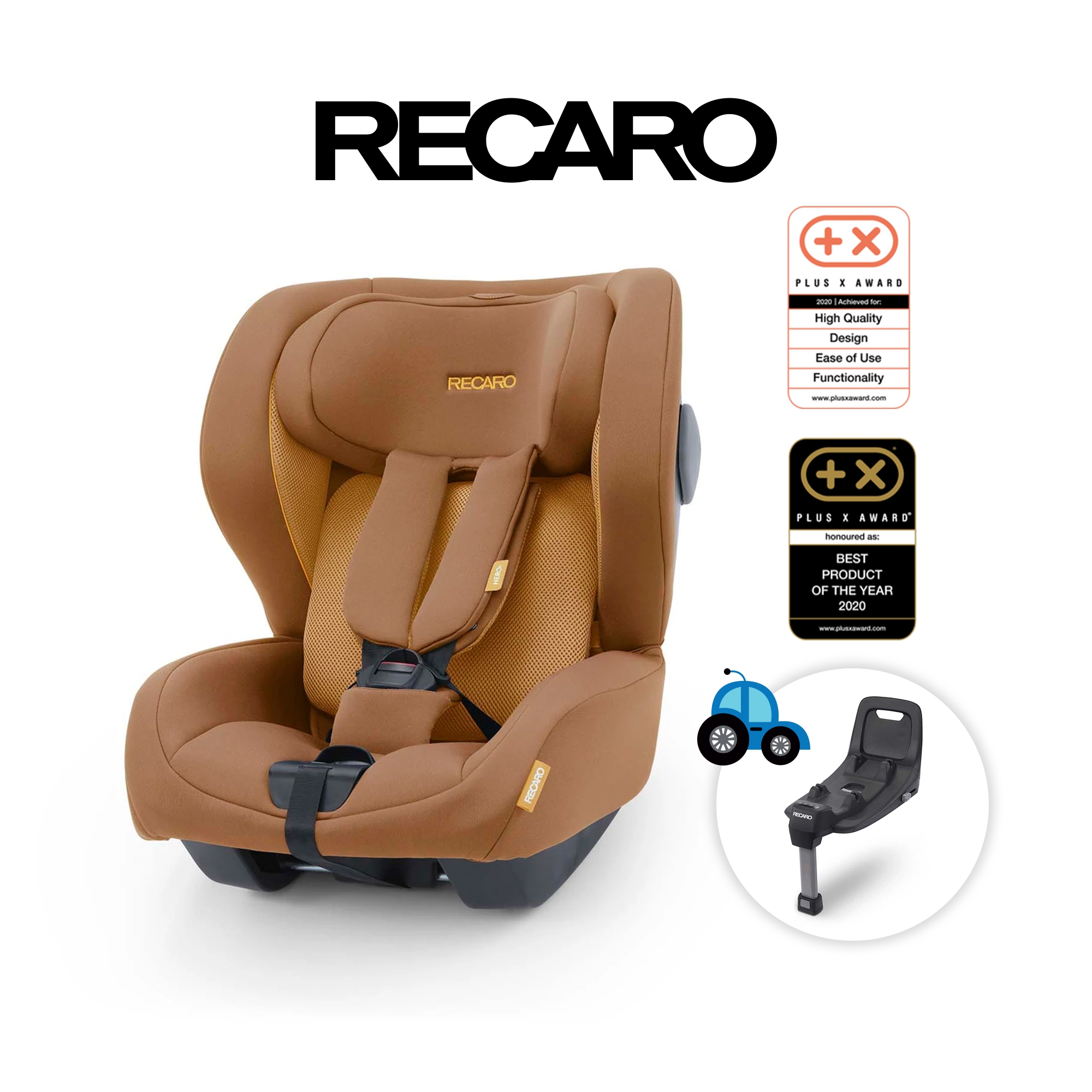 Recaro Autostoel Tian Elite Prime Mat Black Recaro Autostoel Tian Elite Prime Mat Black