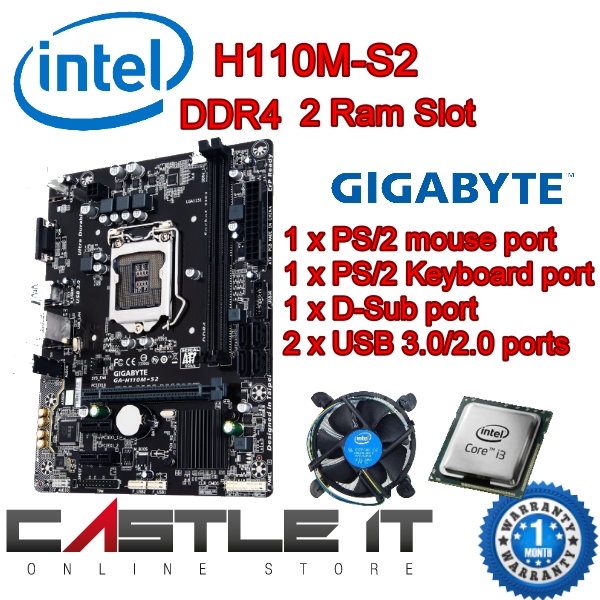 Gigabyte Best Chipset For Intel 10th Gen GIGABYTE H110M-S2