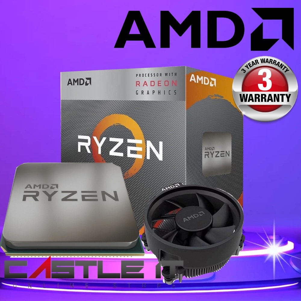 AMD Ryzen 3200G R3 3200G Quad Core 4Core 4Thread to - Main Image