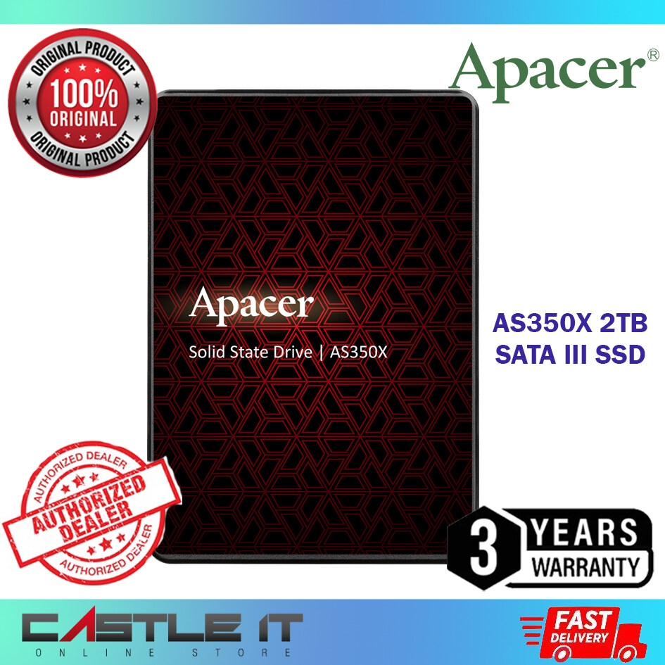 Apacer AS350X 2TB AS350 SSD SATA3 SATA III Solid State Drive