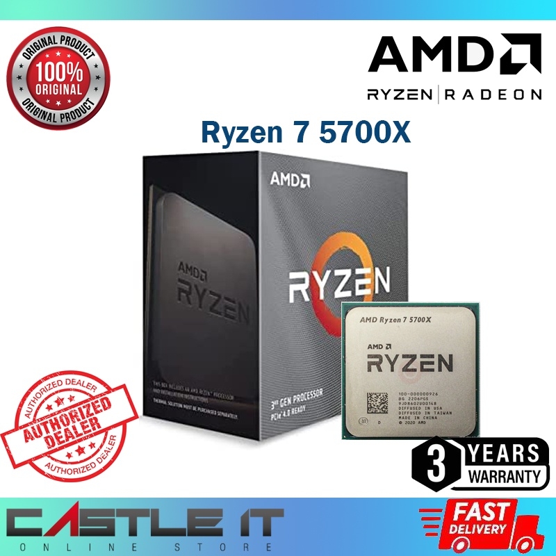 Amd Ryzen Amd Radeon 5700 X AMD RYZEN 5800X 5700X 5700G 5700 R7