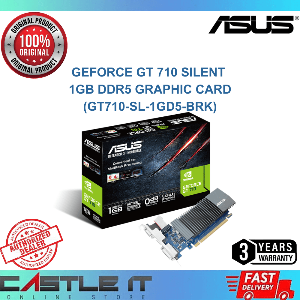 Asus Gt710 2gb Ddr5 Gt710 Gpu Gt 710 Best 1gb Graphics Card
