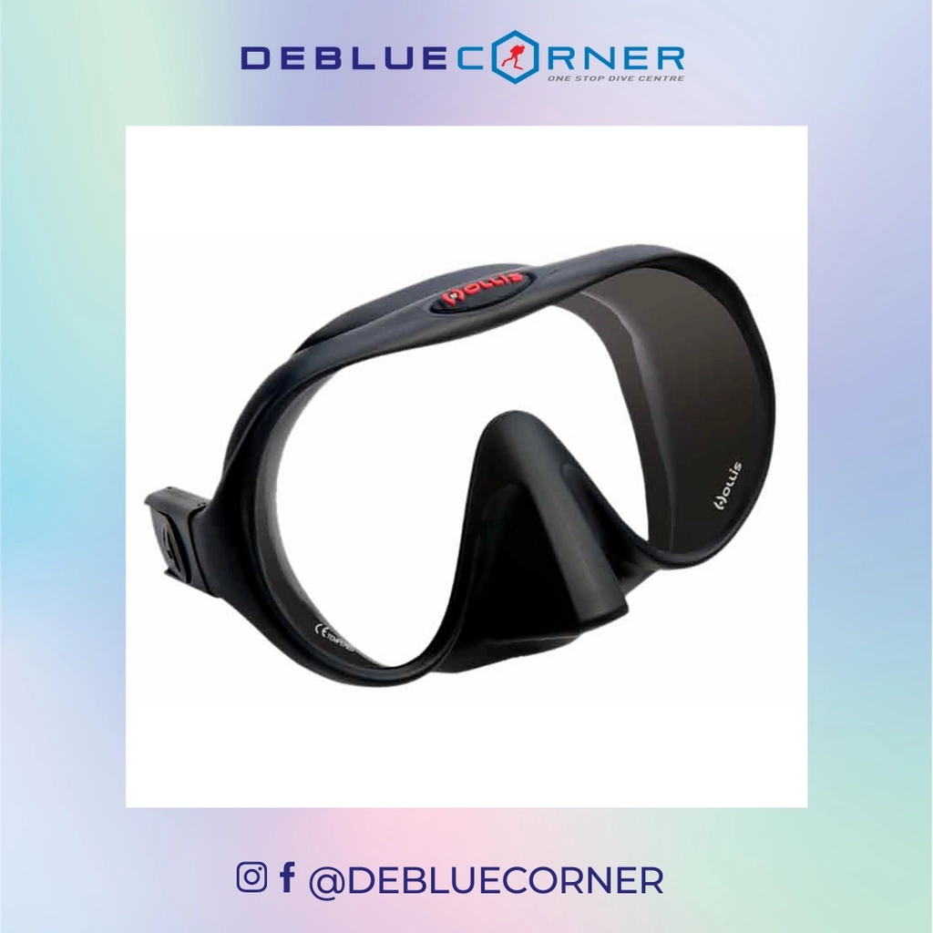 HOLLIS M-1 (M1) Mask - Black - 205.4500.07 - SCUBA DIVING SNORKEL HOLLIS M-1 (M1) Mask - Black - 205.4500.07 - SCUBA DIVING SNORKEL