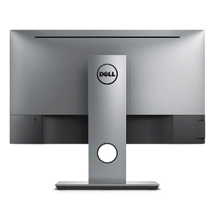 Dell U2717D UltraSharp 27 Inch QHD InfinityEdge LED Monitor featuring 2560x1440 resolution, ultra-thin border design, and factory-calibrated color accuracy for dual-display professional workstations.