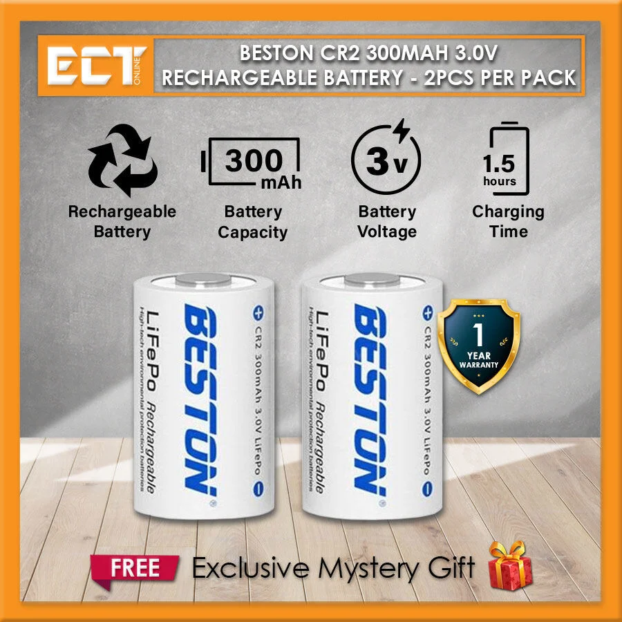 Beston RCR123A 650mA