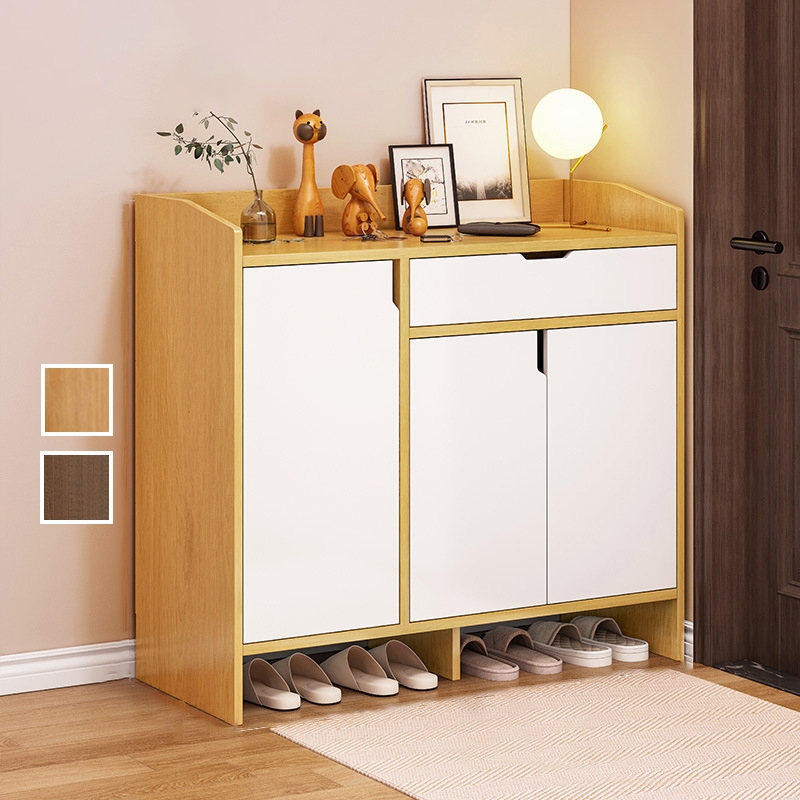GTE Shoe Cabinet Home Entry Door Entrance Cabinet Nordic Balcony