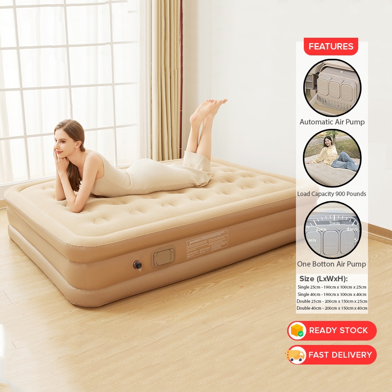 Twin Xl Sleep Number Bed Air Pump Single/Double Inflatable Air Bed
