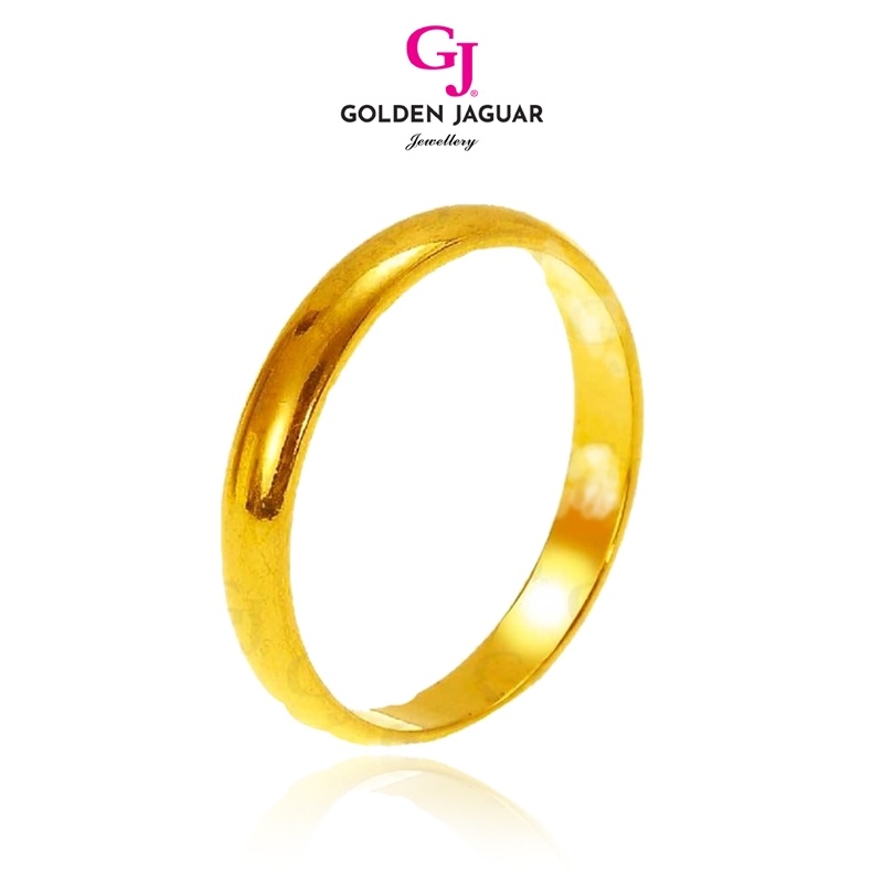 GJ Jewellery Emas Bangkok Emas Korea 24k Gold Plated Cincin Ring Licin (899628)