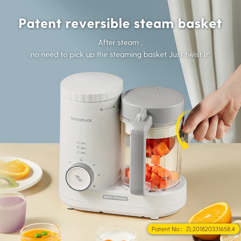 Boboduck in Baby Food Processor Maker Blender Heater Mixer
