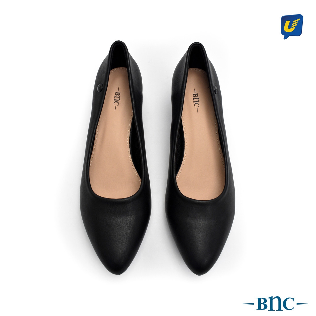 BNC Women Low Heels Black Formal Shoes | Kasut U 401-09979 | Kasut Perempuan | KASUT U - Fit For Family BNC Women Low Heels Black Formal Shoes | Kasut U 401-09979 | Kasut Perempuan | KASUT U - Fit For Family