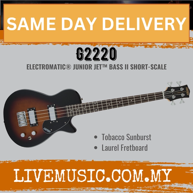 gretsch g2220 tobacco sunburst Junior Jet Bass II Gretsch G2220 Electromatic Jr Jet