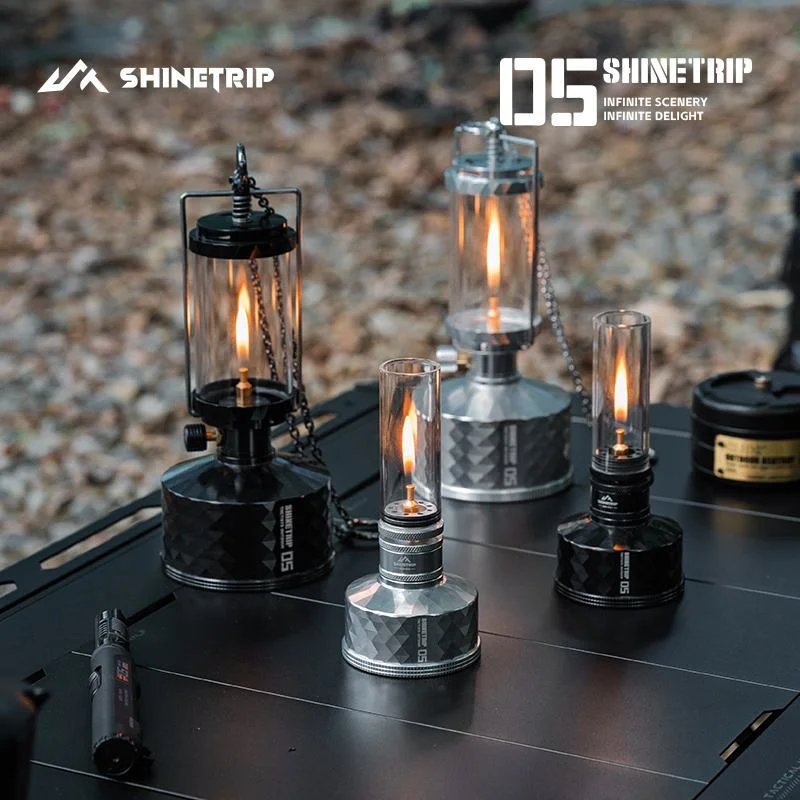 ST-05 Series Outdoor Camping Gas Lamp S _ Black
