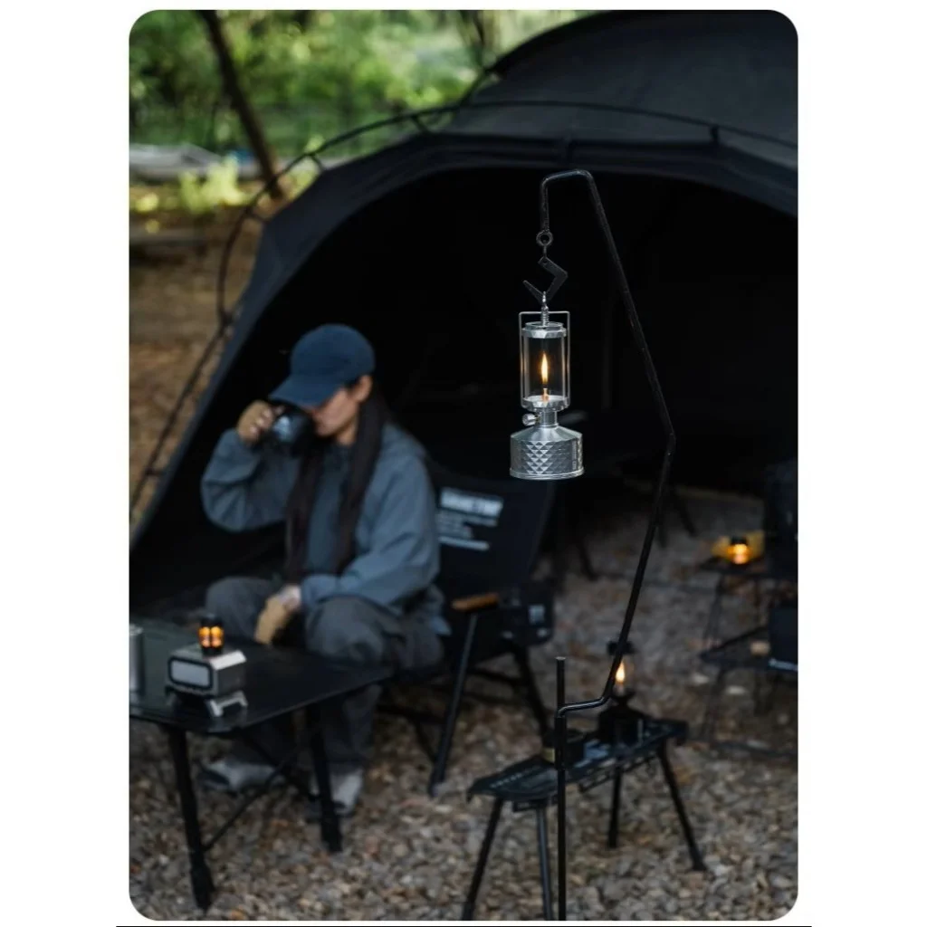 ST-05 Series Outdoor Camping Gas Lamp S _ Black