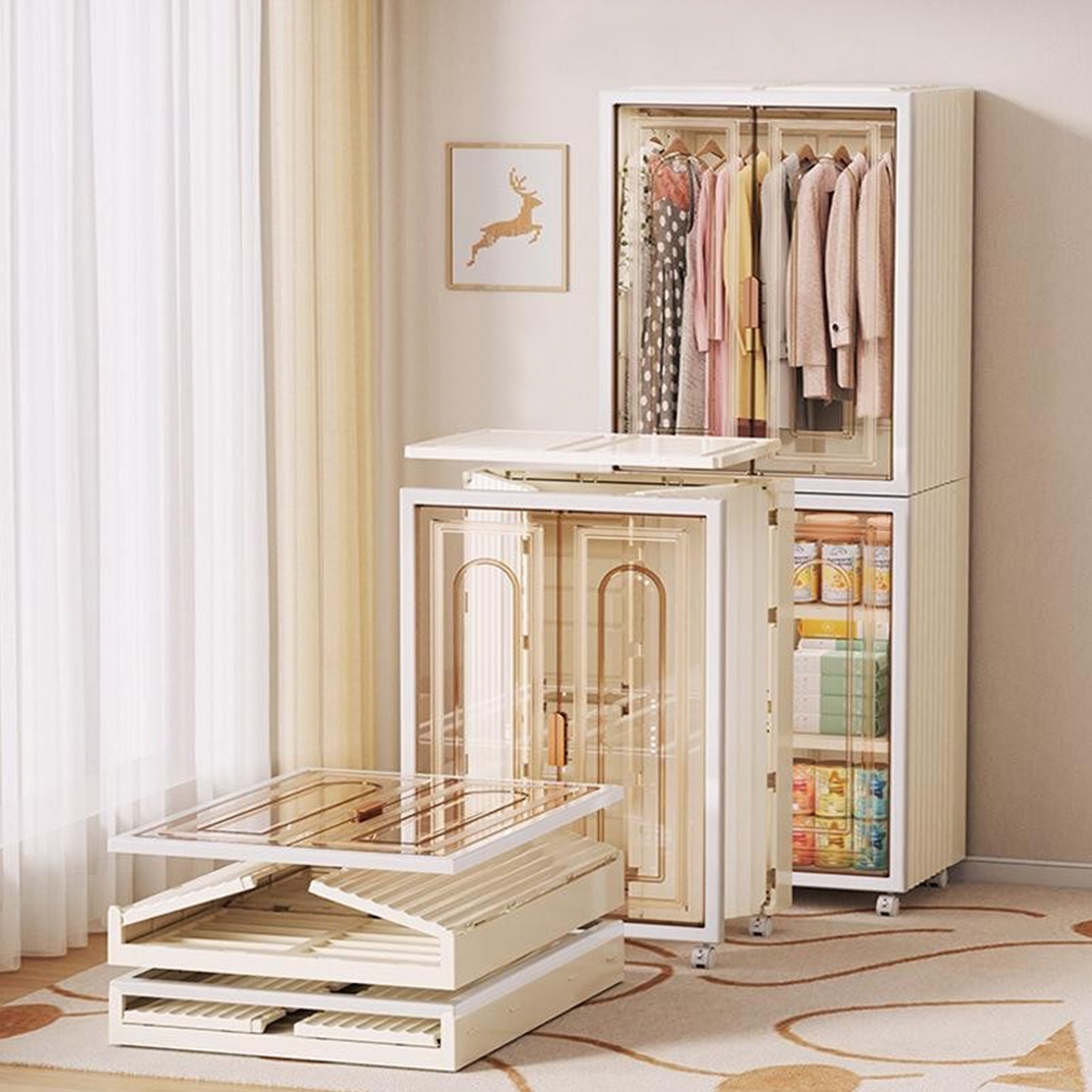 Organize Baby Wardrobe Storage Small Closet For Baby Clothes