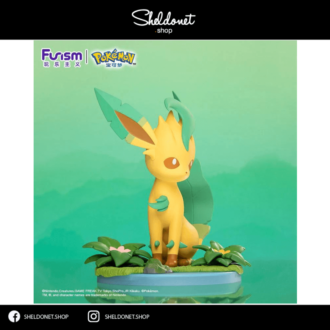 Pokémon Figure – Statue Leafeon Forest Style – 18 cm(7inches Pokémon Figure – Statue Leafeon Forest Style – 18 cm(7inches