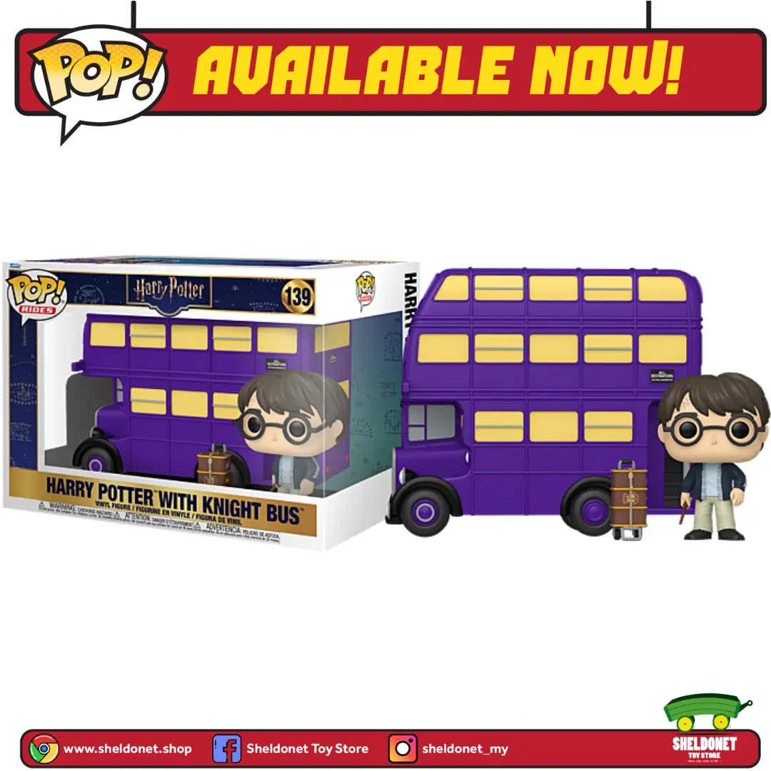 Funko Pop! Ride Super Deluxe: Harry Potter con Knight Bus - Figura de Vinilo Coleccionable - Idea de Regalo - Merchandising Oficial - Juguetes para Niños y Adultos - Fans de Harry Funko Pop! Ride Super Deluxe: Harry Potter con Knight Bus - Figura de Vinilo Coleccionable - Idea de Regalo - Merchandising Oficial - Juguetes para Niños y Adultos - Fans de Harry