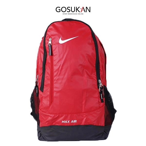 nike airmax backpack r ed Amazon.com | Adult Air Max Bubble (17L) Red Grey this backpack is as durable as it is practical Nike Max Air Ambassador Backpack
