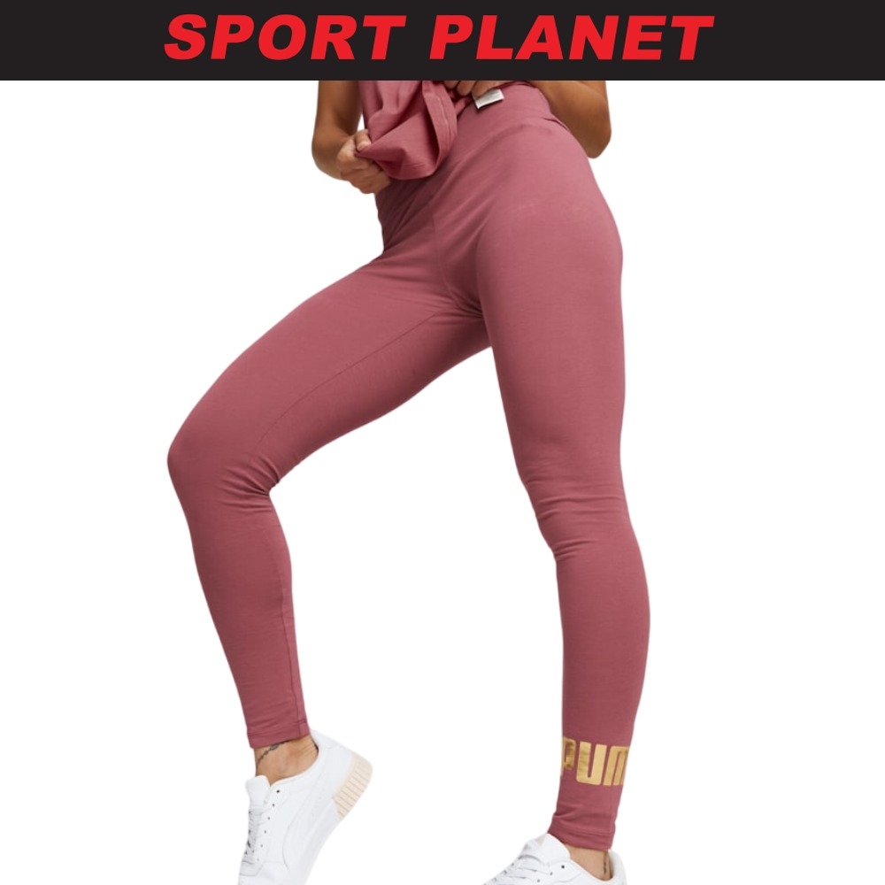 Puma Women Essentials+ Metallic Legging Long Tracksuit Pant Seluar Perempuan (848307-45) Sport Planet 32-03