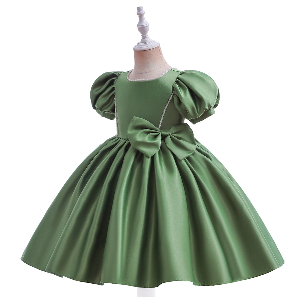 dress kembang princess Champagne Princess Flower dress for Girls - Perfect for Birthday, Formal Parties, Pageants, First Holy Communion - Gowns for Children and Kids