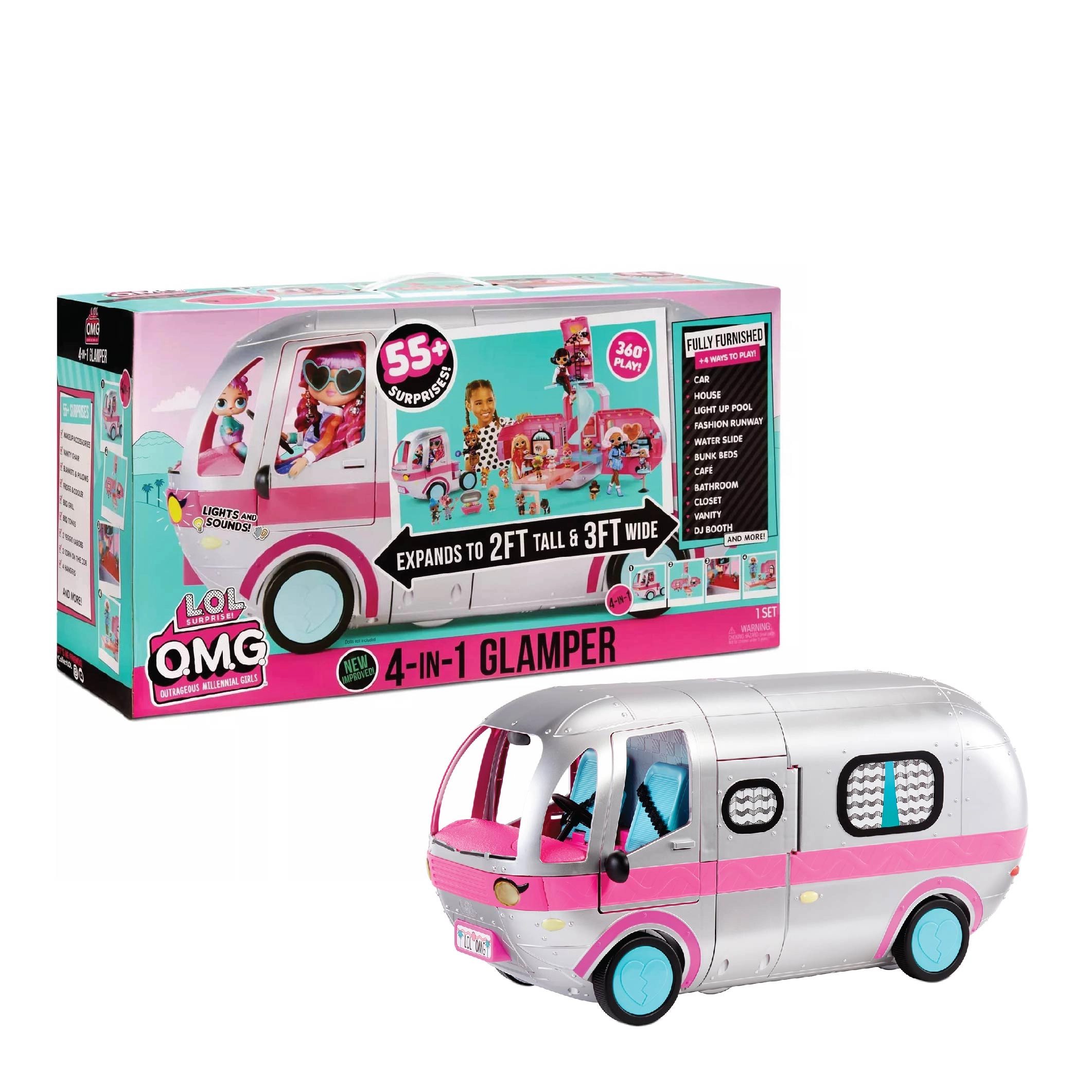 LOL Surprise O.M.G Glam N’ Go Camper • Se priser LOL Surprise O.M.G Glam N’ Go Camper • Se priser