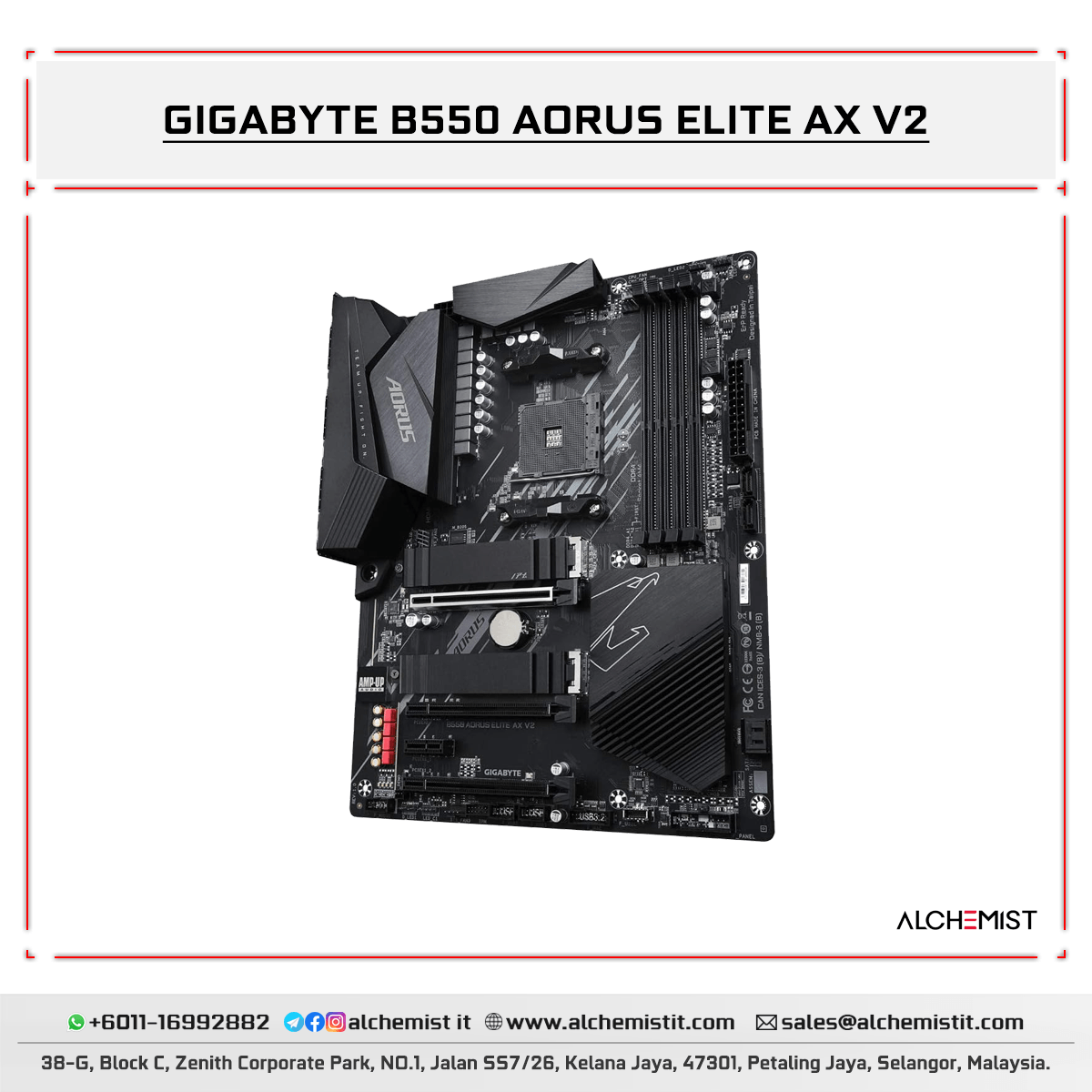Gigabyte B550 AORUS ELITE V2 (B550 AORUS ELITE V2) - Achat Carte mère Gigabyte B550 AORUS ELITE V2 (B550 AORUS ELITE V2) - Achat Carte mère