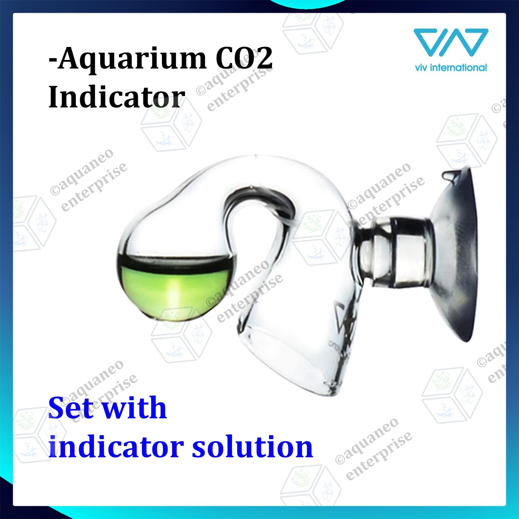 Carbon Dioxide CO2 Monitor Glass Drop Ball Checker Tester PH Indicator Aquarium Carbon Dioxide CO2 Monitor Glass Drop Ball Checker Tester PH Indicator Aquarium