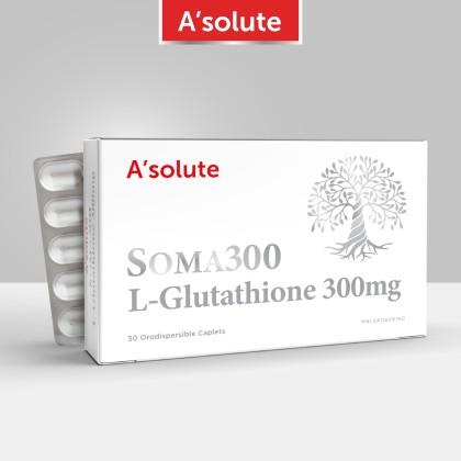 glutathione 300mg A'SOLUTE SOMA300 30S