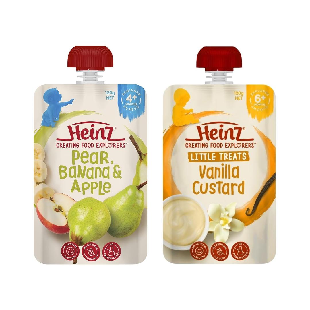 Heinz Little Treats Heinz Custard Baby Food Heinz® Little Treats