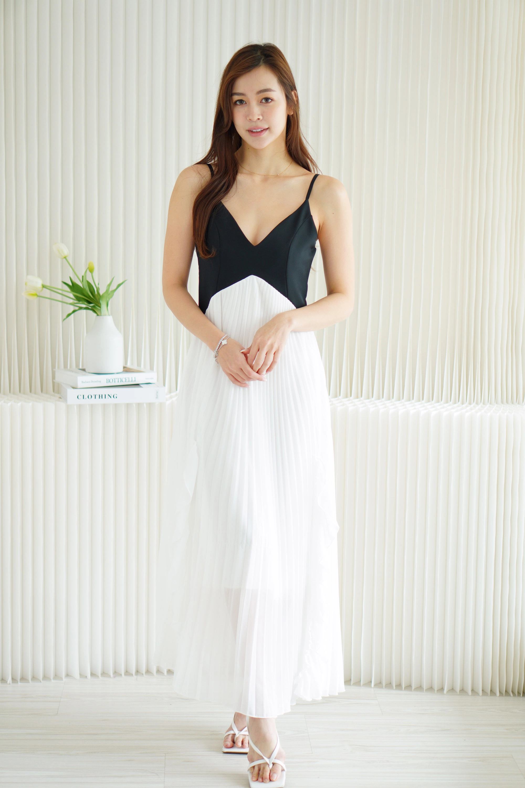 bash black and white dress Bash Paris Derby Dress in Navy HARPERS EMPORIUM