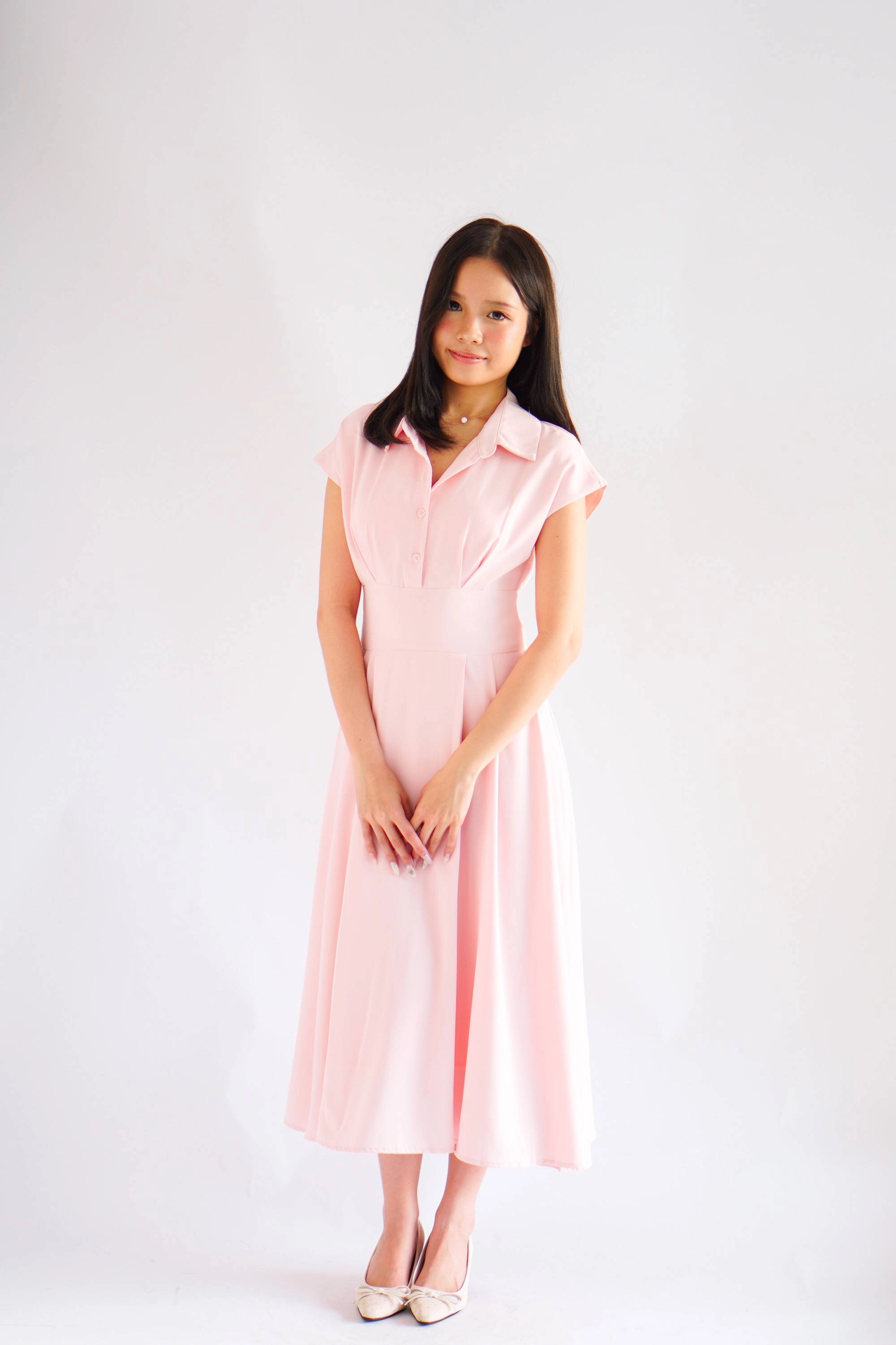 bash pink dress Pink
