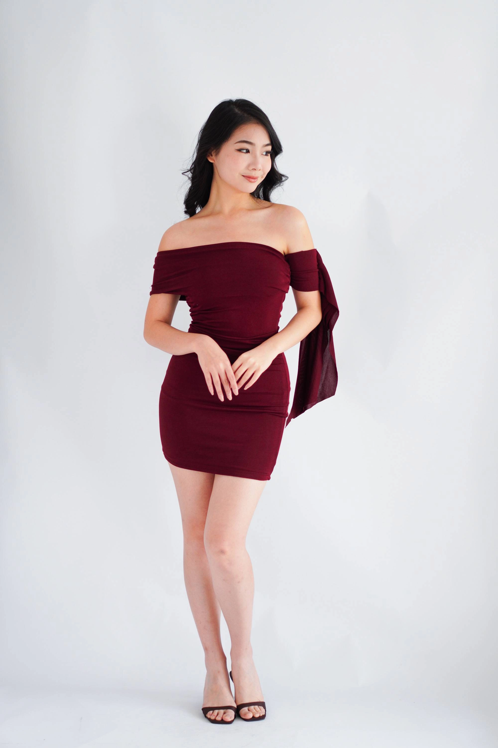 bash red dress The FIX Women's Red Open Back Maxi Dress