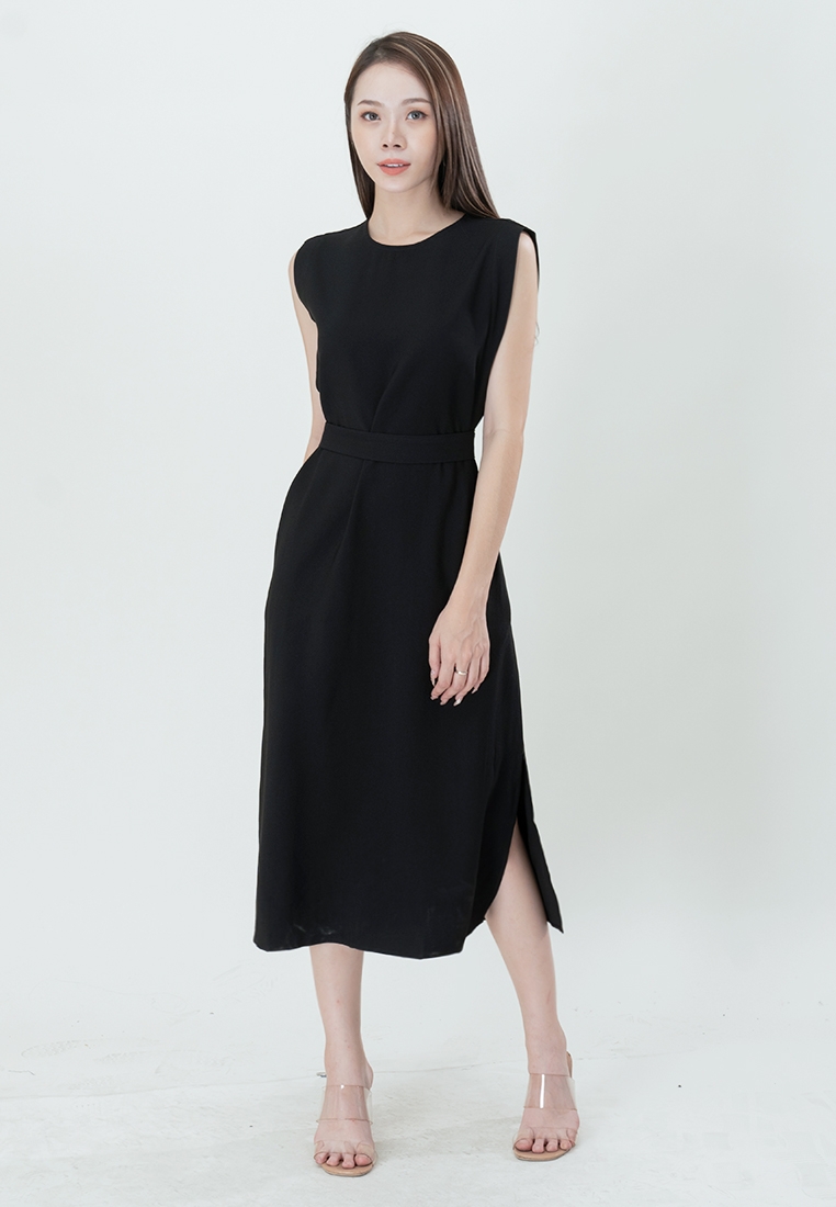Plain B. Sleeveless Straight Cut Relaxed Fit Long Midi Dinner Dress Black | BebeButterfly | BebeBeige | Plain B. | Beryberries | Esm | Label B. Plain B. Sleeveless Straight Cut Relaxed Fit Long Midi Dinner Dress Black | BebeButterfly | BebeBeige | Plain B. | Beryberries | Esm | Label B.