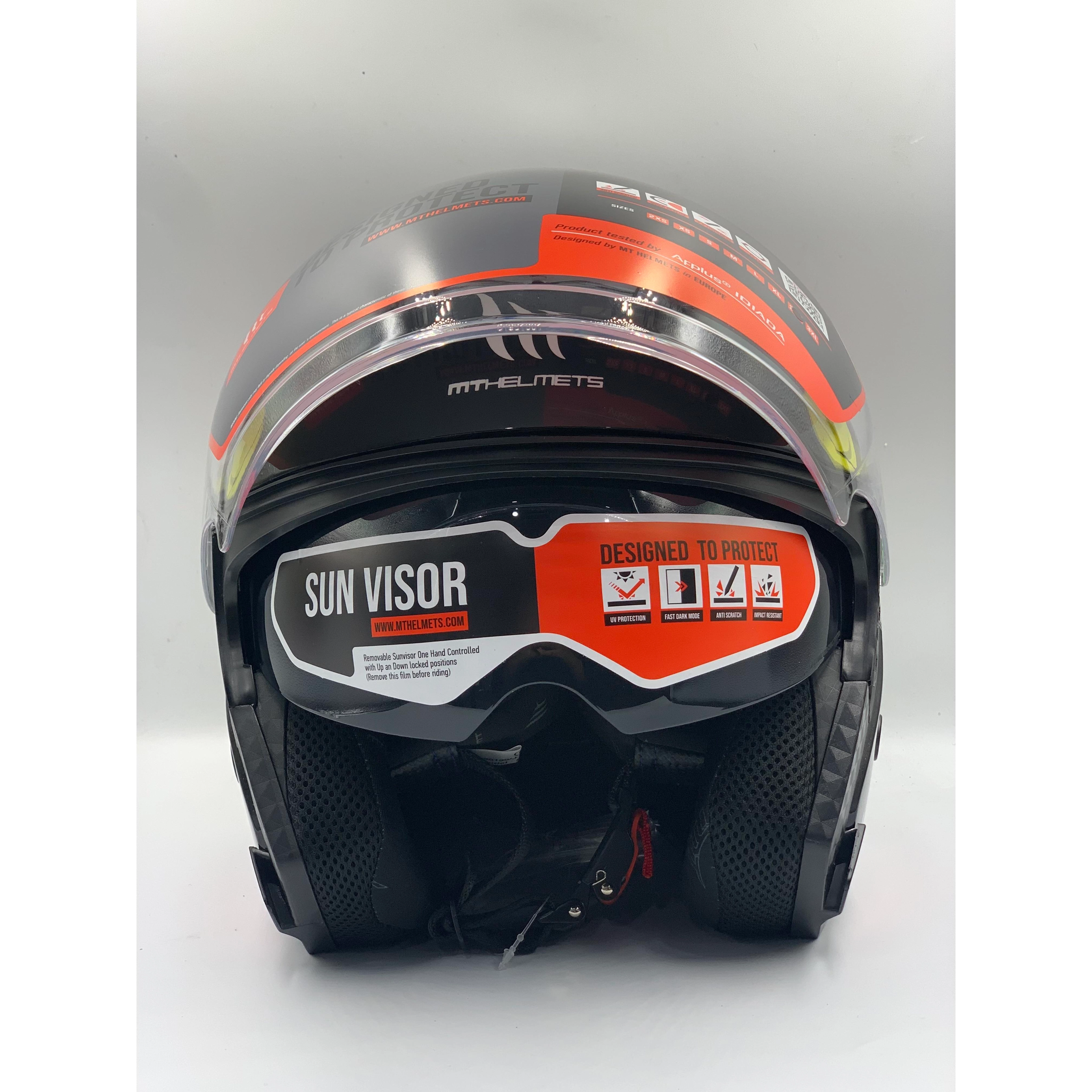 capacete mt thunder 3 effect mt helmets SV PRO BLAZE HELMET MT THUNDER 3 SV NOVA