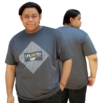 ULMT UNLIMITED Big Size Unlimited Logo Graphic T-Shirt | Plus Size Online  Boutique Malaysia | Homepage - BOS Boutique