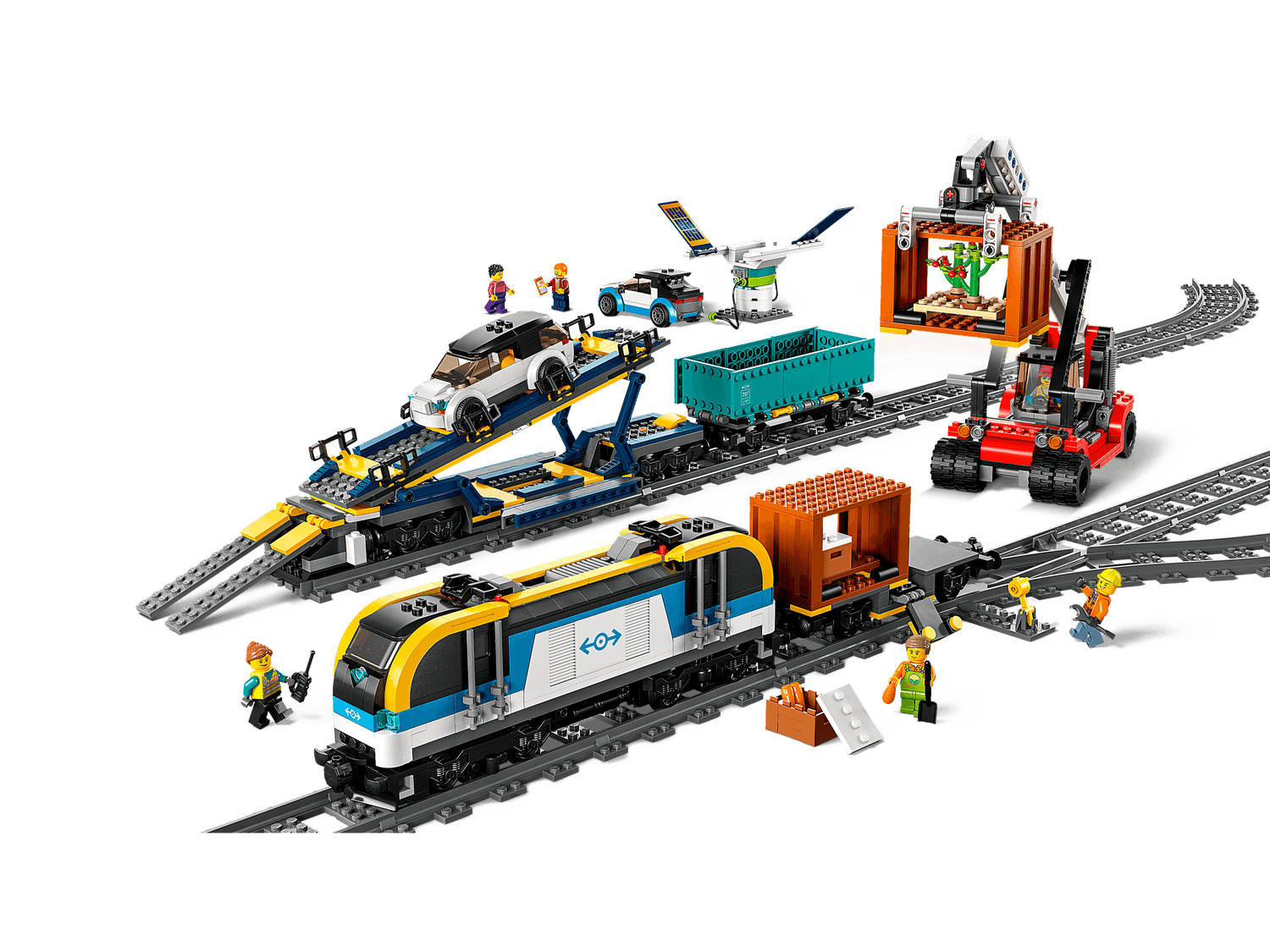 Brick Block 60336 Freight Train LEGO City Brick Block