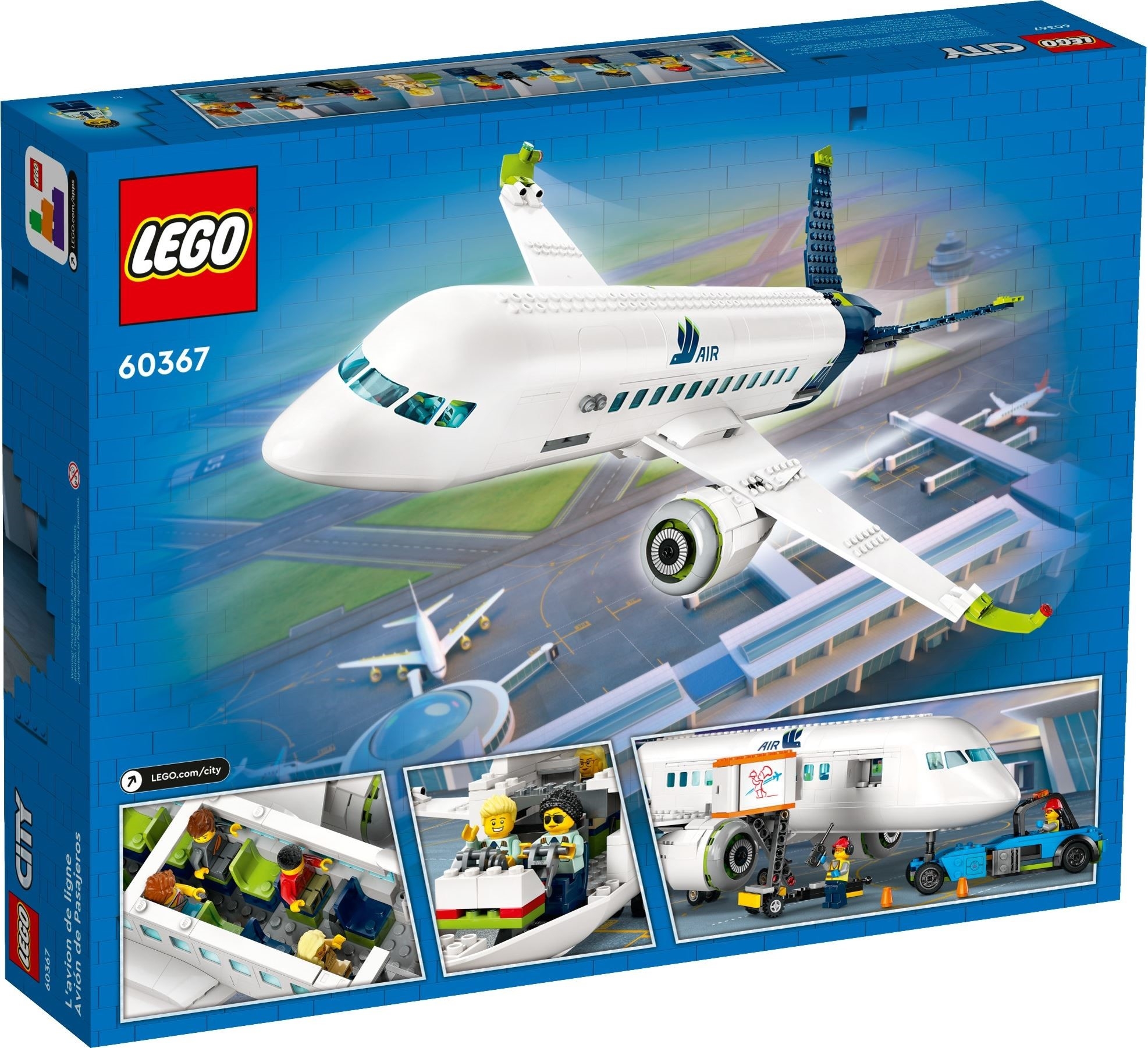 60367 Passenger Airplane LEGO City1