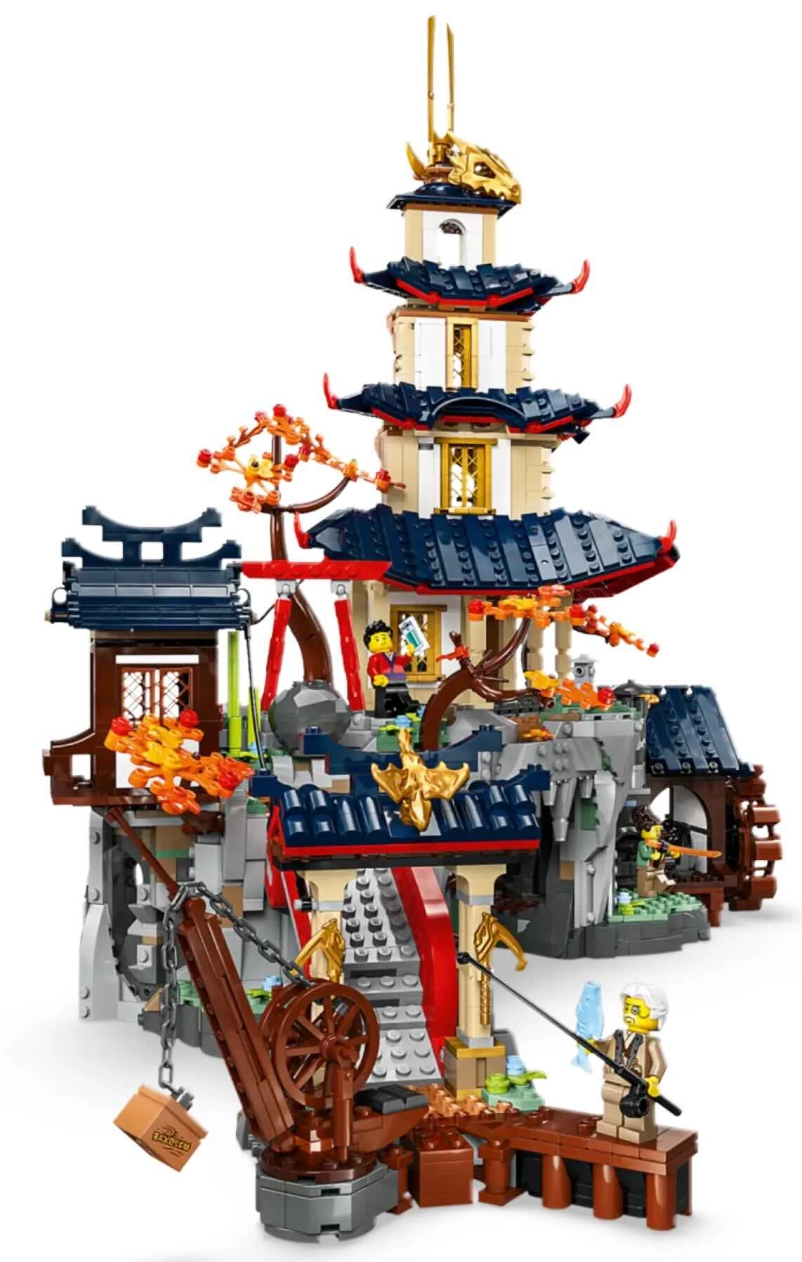Lego 70751 Lego Ninjago Temple Of Airjitzu Walmart Lego Ninjago