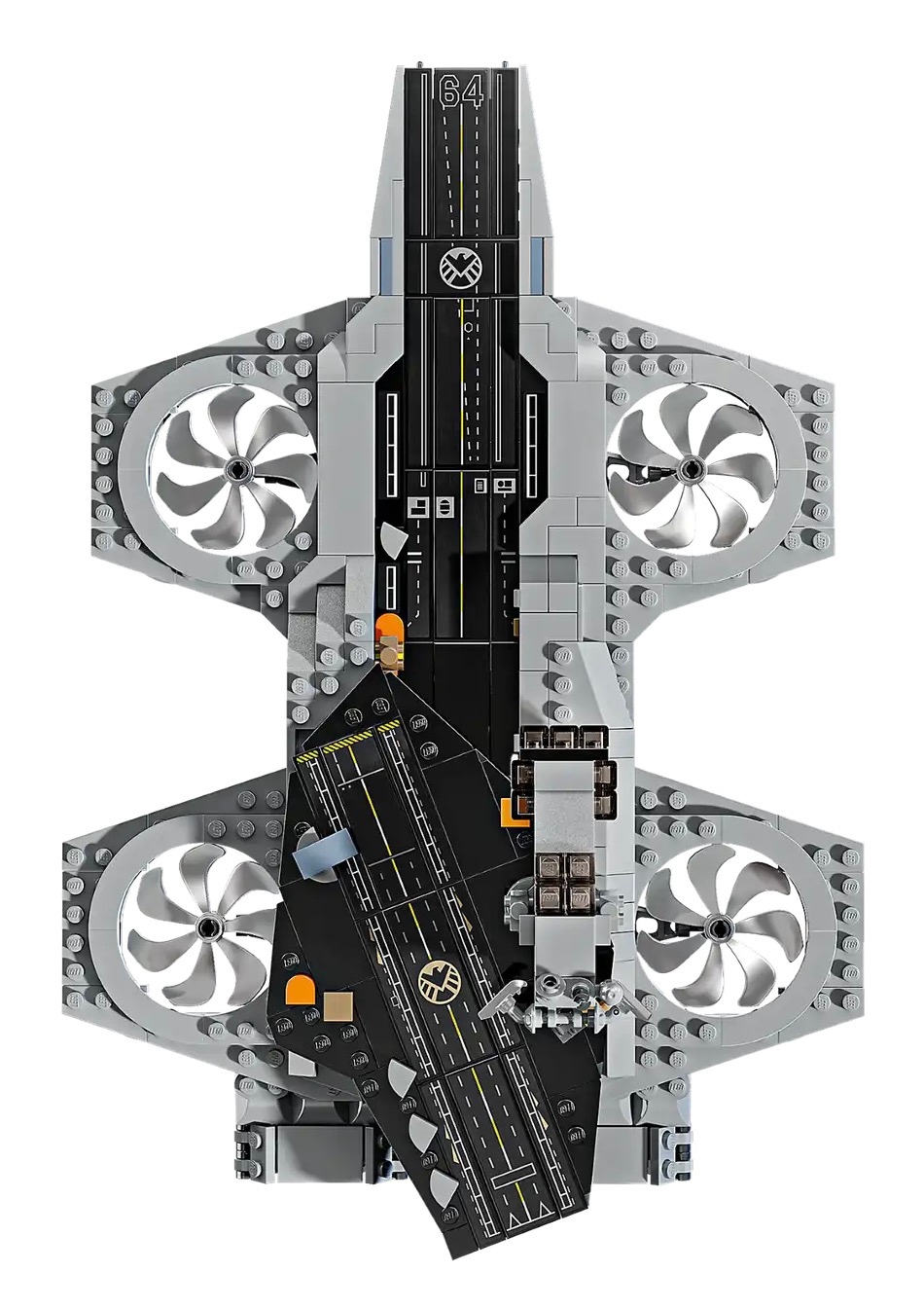 Brick Block 76295 The Avengers Helicarrier LEGO Marvel Super